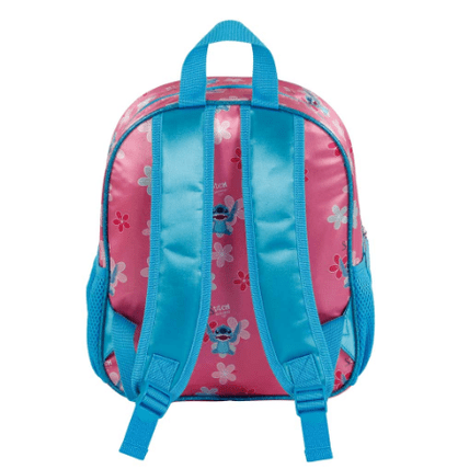 Mochila 3D Stitch & Angel 32cm - Papelaria Encantada