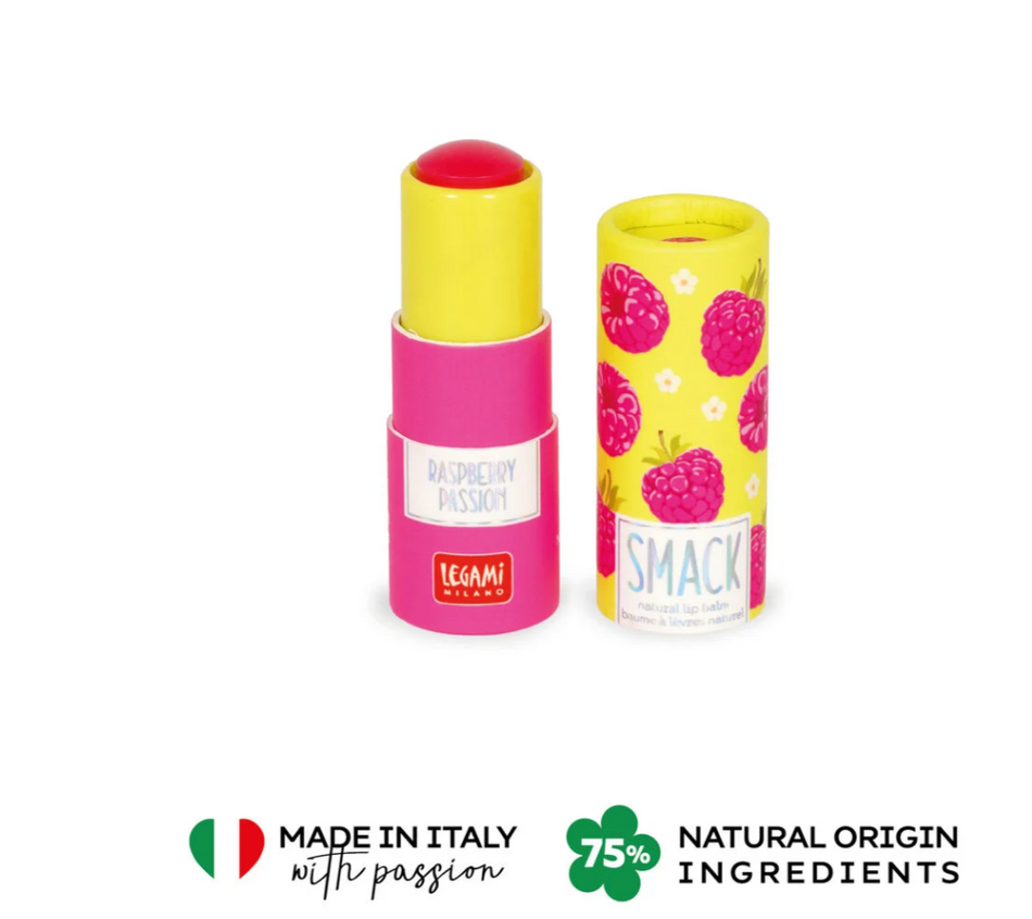 Bálsamo labial de framboesa - Smack - Legami