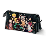 Estojo Triplo Demon Slayer Kimetsu no Yaiba Fan 2.0