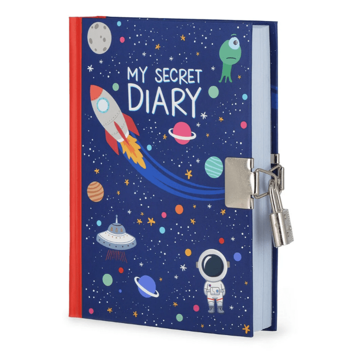 Diário Secreto com Cadeado - Meu Diário Secreto Espaço Legami