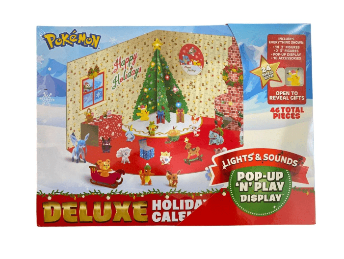 Calendario advento deluxe Pokemon C/Luz e Som