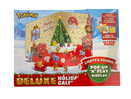 Calendario advento deluxe Pokemon C/Luz e Som