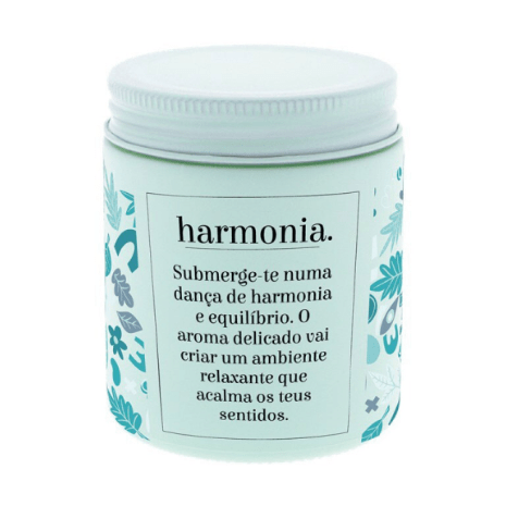 Vela aromática "Harmonia" Granny Apple - cheiro a maça verde