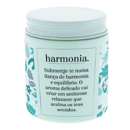 Vela aromática "Harmonia" Granny Apple - cheiro a maça verde