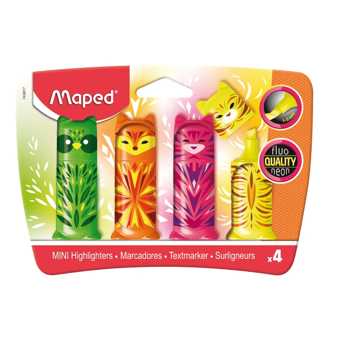 Marcador Mini Friends X4 Bls