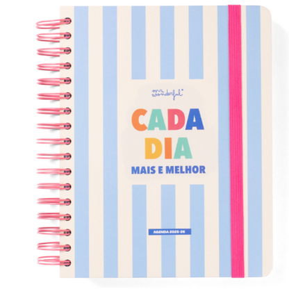 Agenda Wonder 2025-26 Diária - Cada dia mais e melhor - Mr.Wonderful