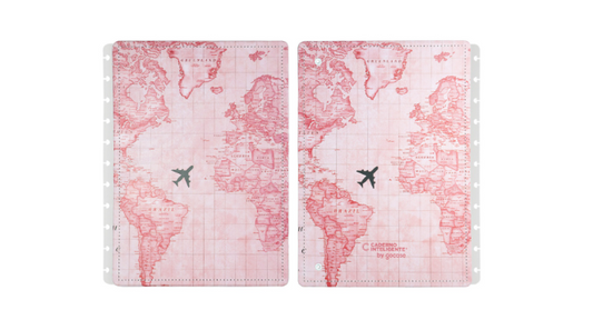 Capa e contracapa Grande mapa mundi