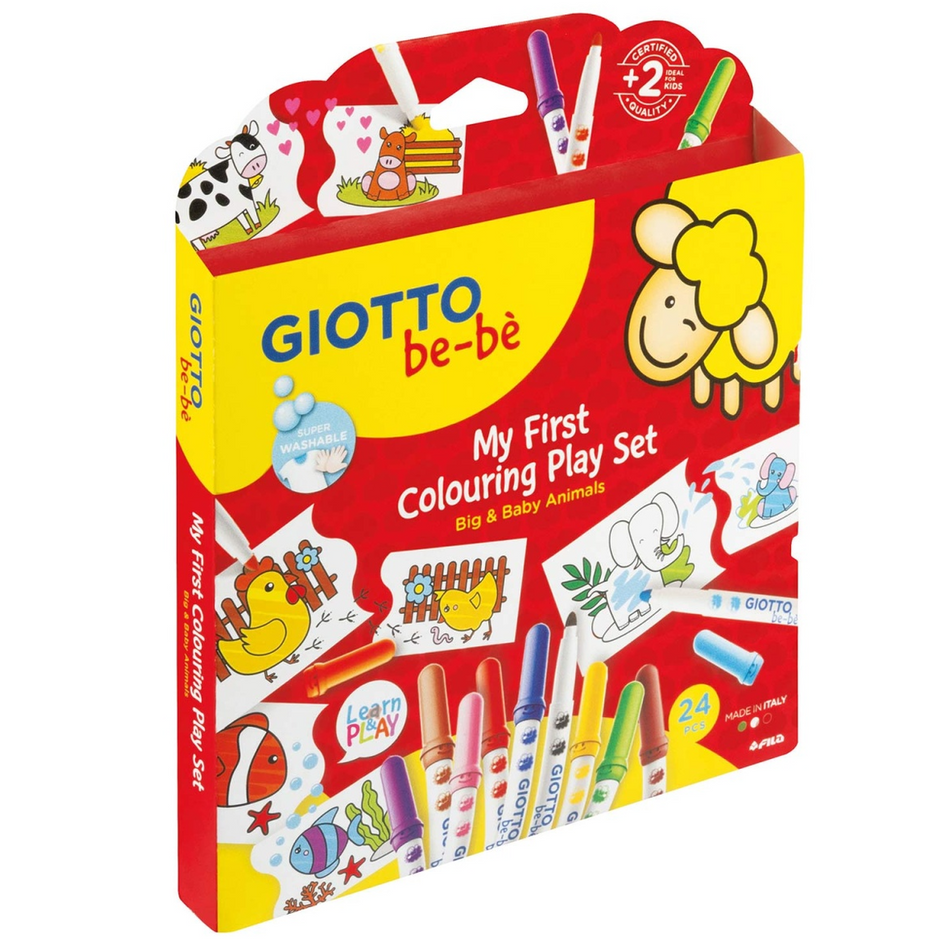 Conjunto GIOTTO Be-Bè My First Coloring Play Set