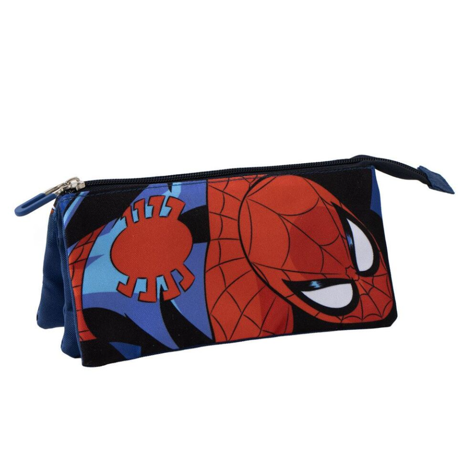 Estojo triplo spiderman