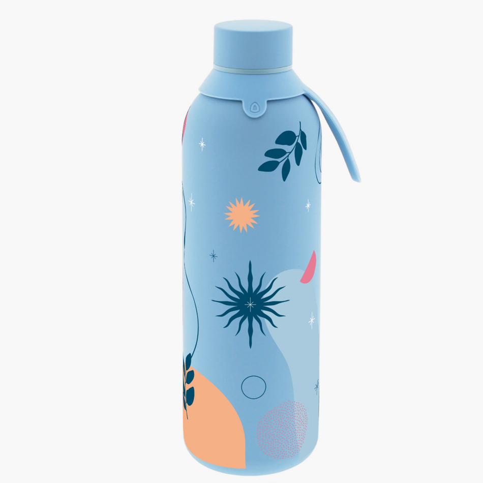 Garrafa térmica Color Flow - Petrol Blue - 750ML