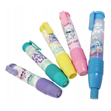 Borracha Retráctil Stitch Amarelo