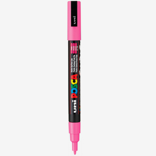 Marcador uni posca 3M Rosa 13