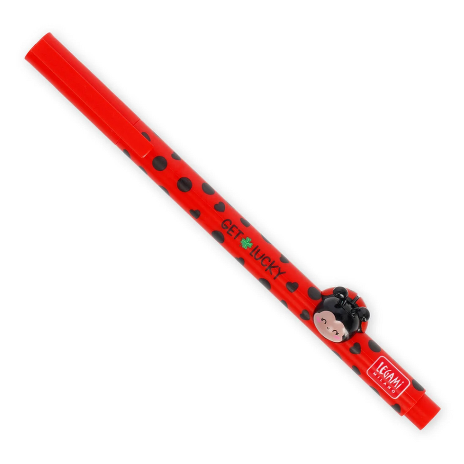 Caneta legami lovely friends - Joaninha