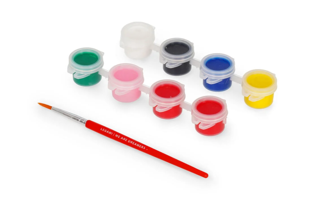 Kit para decorar figuras de Natal - Pinte o seu Natal