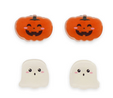 Conjunto de Halloween com quatro mini presilhas de cabelo Legami
