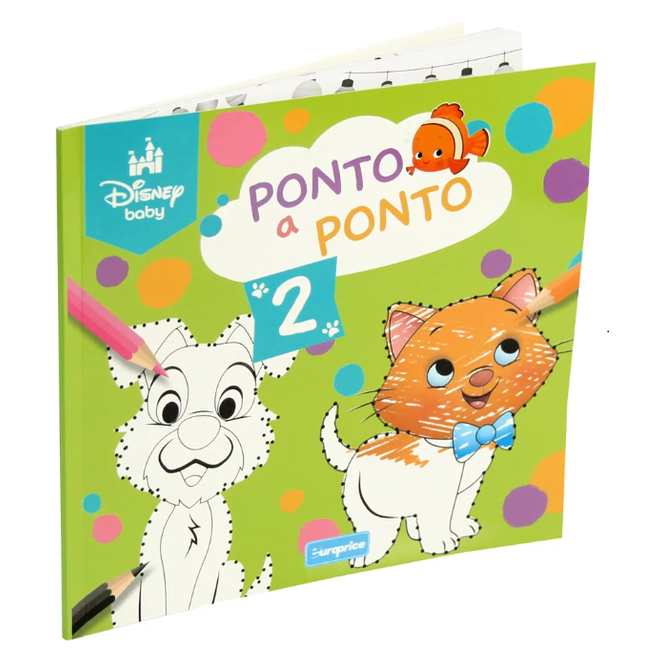 Livro para colorir - Disney Baby: Ponto a ponto – 2