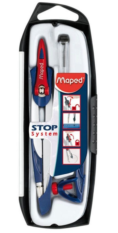 Compasso escolar Maped 3 Peças