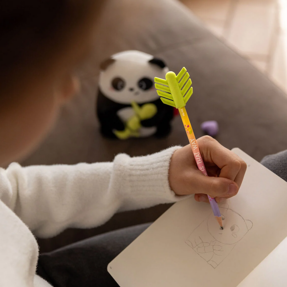 Lápis com duas borrachas perfumadas - Força Cupido!