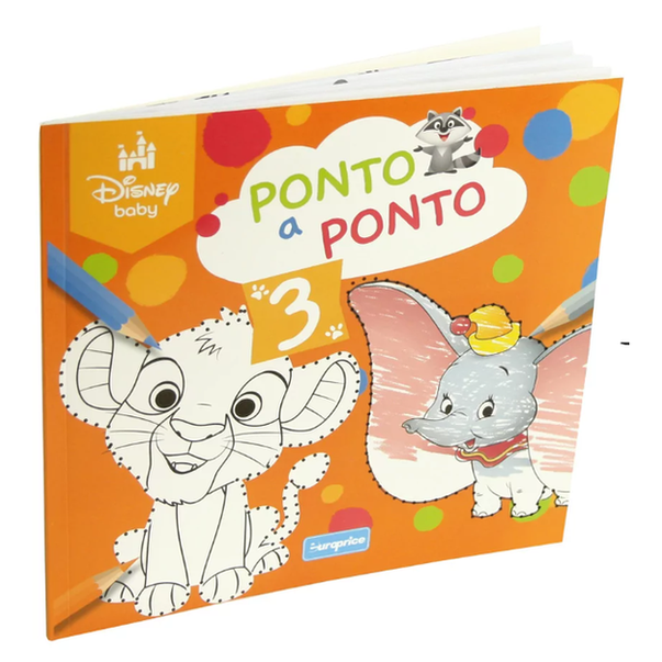 Livro para colorir - Disney Baby: Ponto a ponto – 3