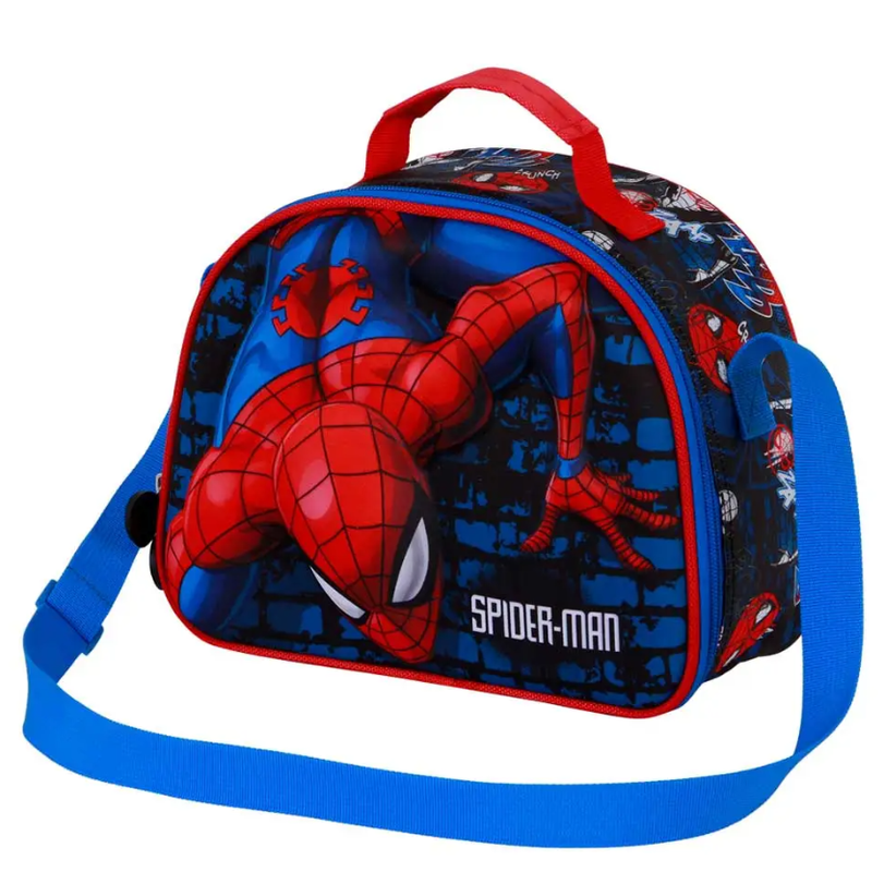 Lancheira Spiderman 3D