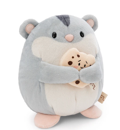 Nici - Mymochi Hello Edition, Hamster Chai 16cm, c/bolacha em caixa