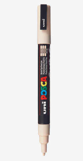 Marcador uni posca 3M Beige 45
