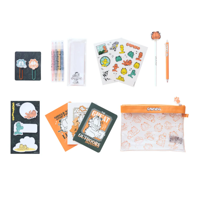 Conjunto escrita Garfield