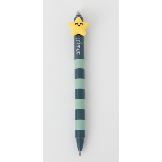 Caneta Apagável e retrátil Estrela - Mr. Wonderful