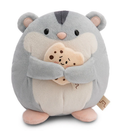 Nici - Mymochi Hello Edition, Hamster Chai 16cm, c/bolacha em caixa