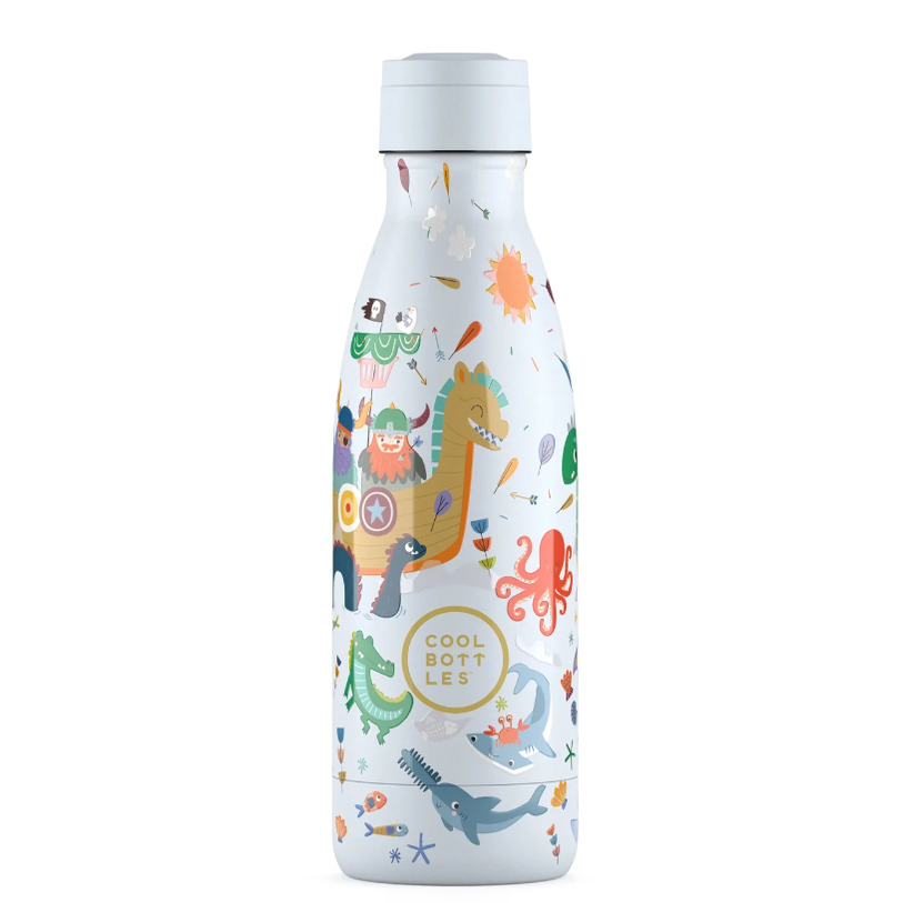 Garrafa térmica Cool Bottles Kids Brave Vikings 350ML