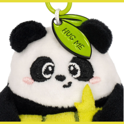 Porta-chaves de peluche panda - Pequeno e super macio!