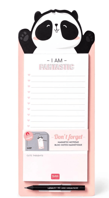 Cubo de Memorando Magnético Panda - Don't Forget