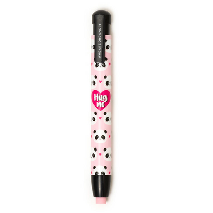 Caneta borracha panda com cheiro a algodão doce - Papelaria Encantada