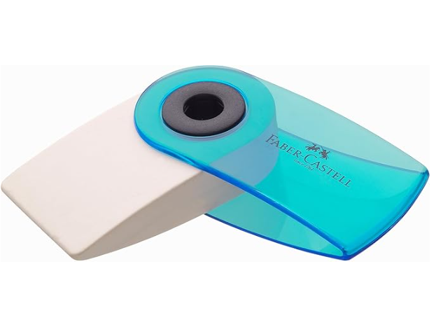 Borracha Faber-Castell Mini Sleeve transparente