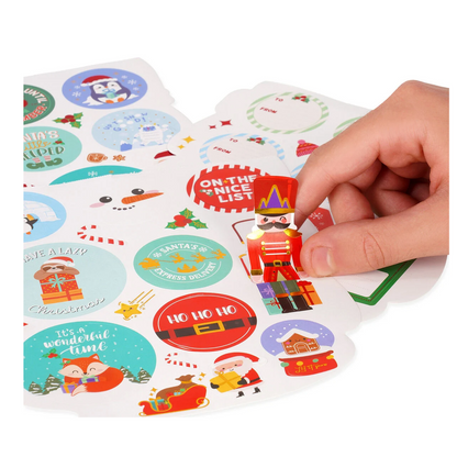 Livro de autocolantes de Natal Legami