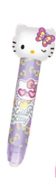 Borracha retrátil Hello Kitty Lilás