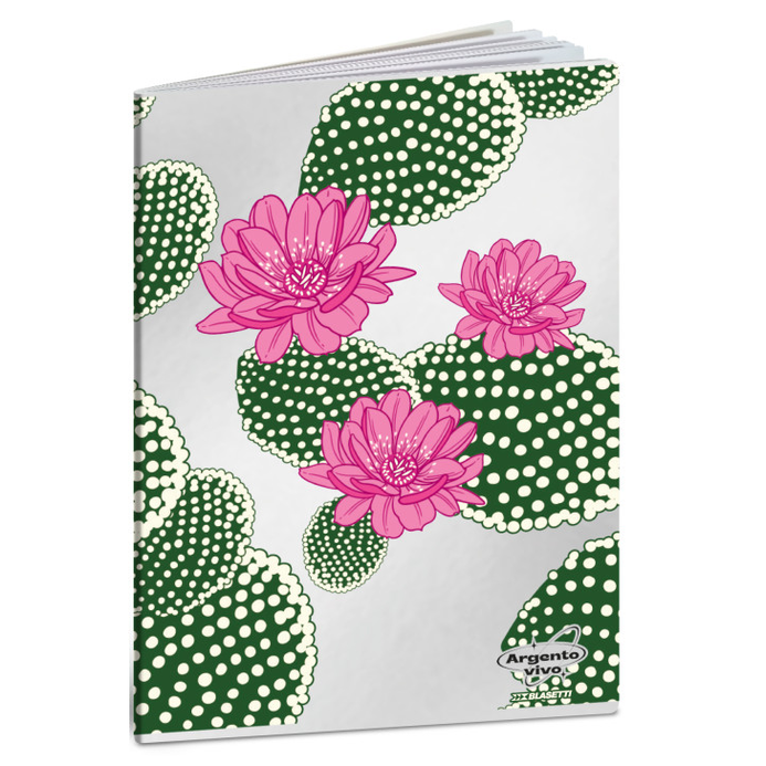 Caderno A4 agraf. Blasetti Pautado - Flor de Lotus