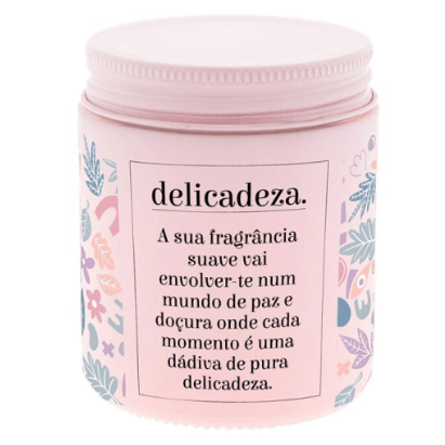 Vela aromática "Delicadeza" Sweet Rose - cheiro a rosa