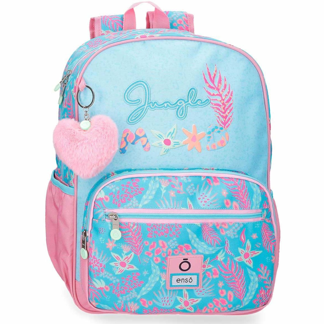 Mochila Escolar Enso 38cm Jungle mood