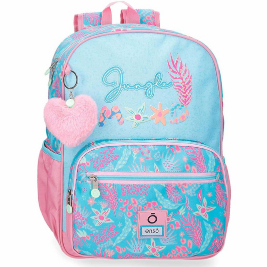 Mochila Escolar Enso 38cm Jungle mood