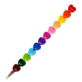 12 Lápis de Cera Empilháveis - Dream in colour - Legami