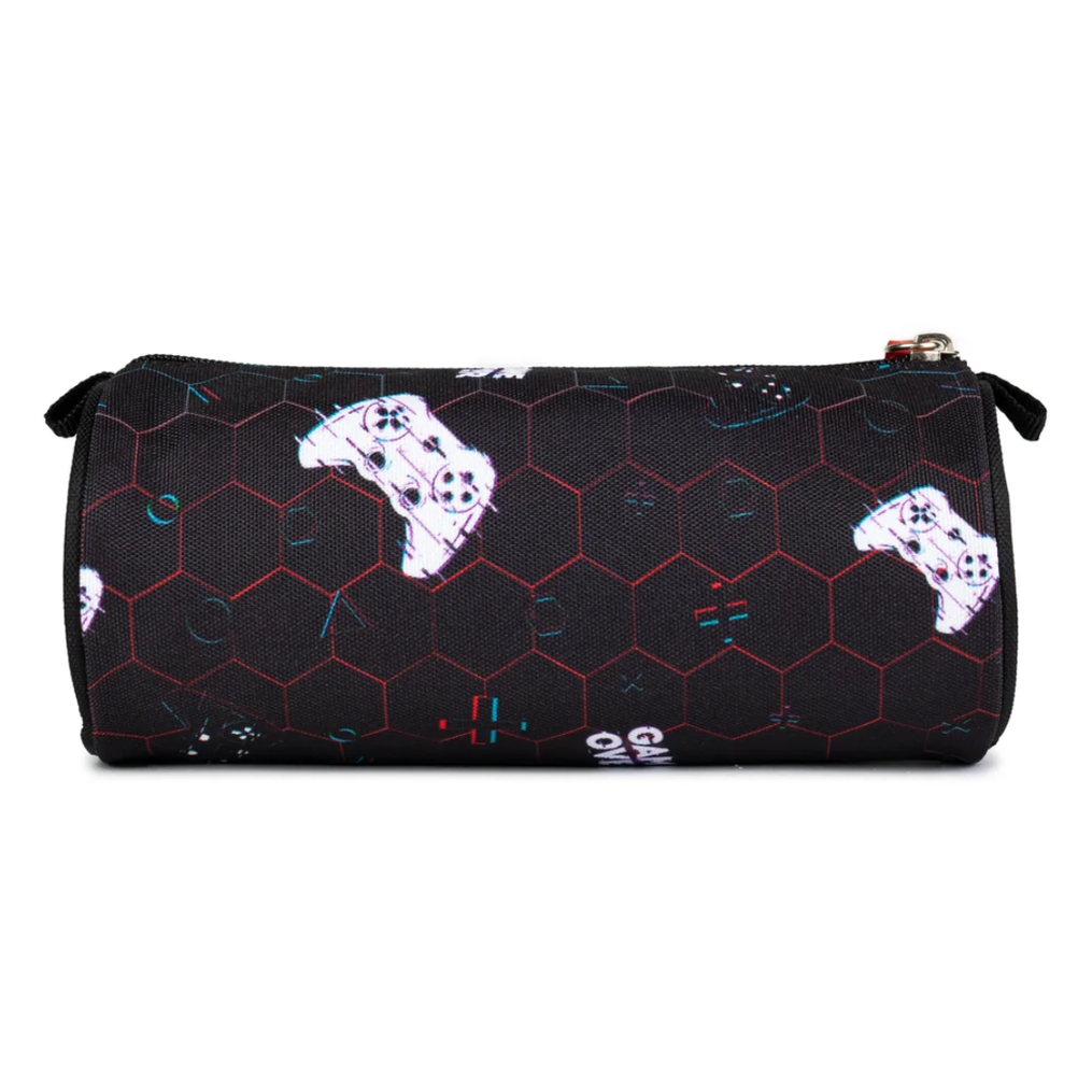 Bolsa Redonda Game Over Teen Inverse - Papelaria Encantada