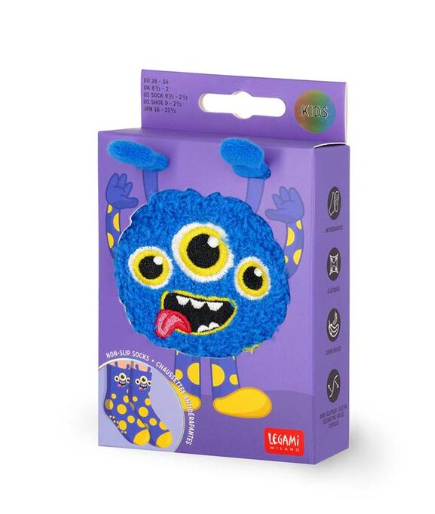 Meias antiderrapantes Legami Monstro Criança