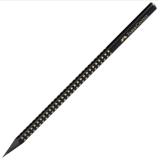 Lápis Faber-Castell Sparkle Midnight Dourado