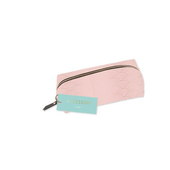 Estojo floral zen rosa