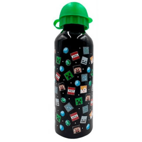 Garrafa aluminio Minecraft 500ML