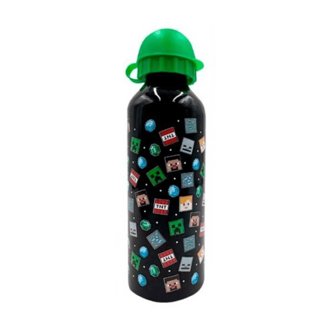 Garrafa aluminio Minecraft 500ML