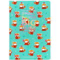 Caderno A5 Liso panda vermelho Legami