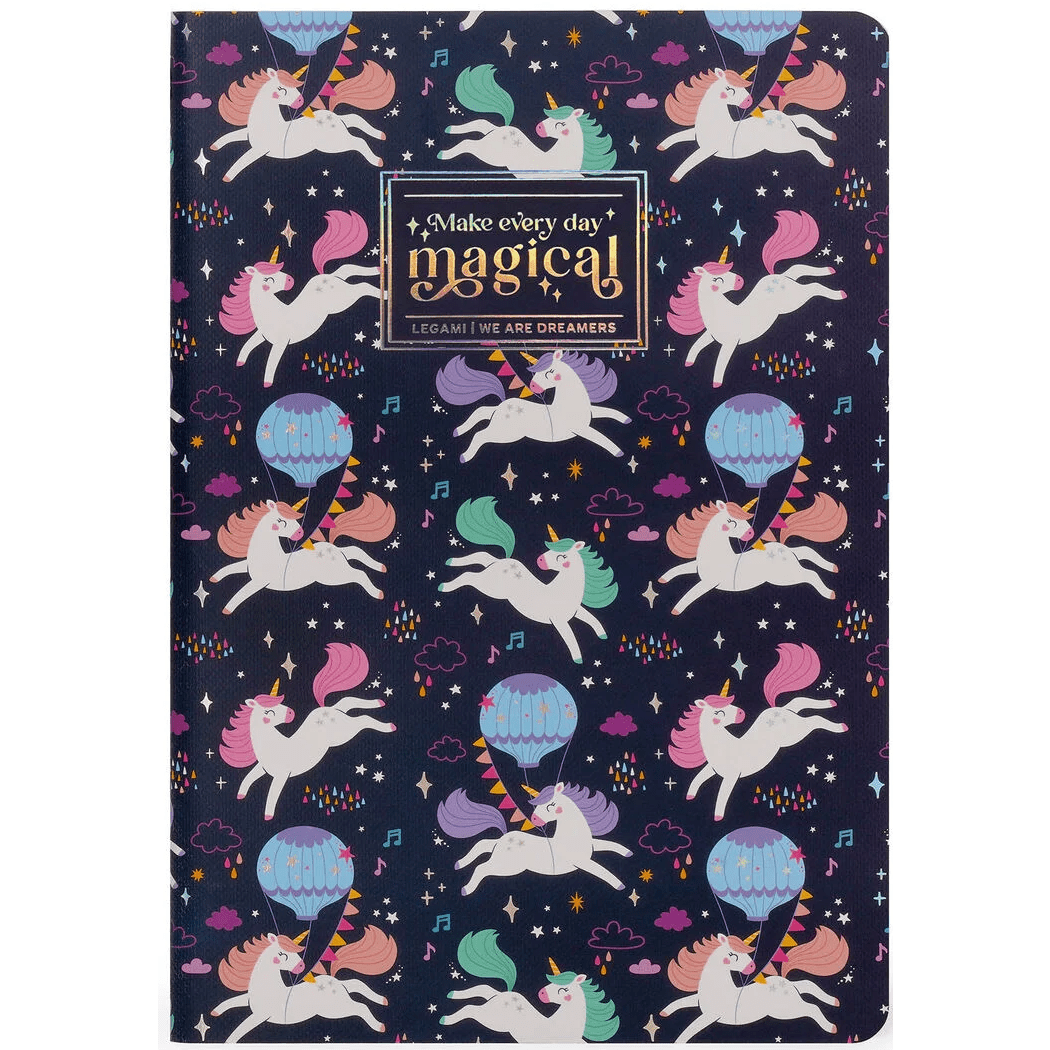 Caderno A5 Unicornio liso Legami