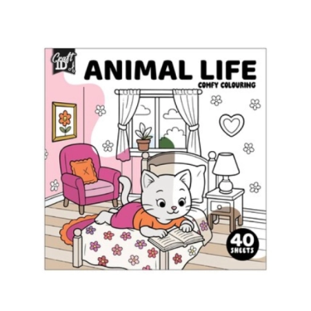 Livro de colorir Animal Life